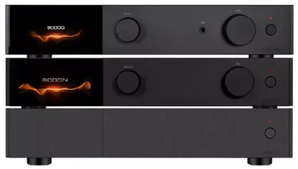 Audiolab 9000Q  Audiolab 9000P  Audiolab 9000N zestaw stereo