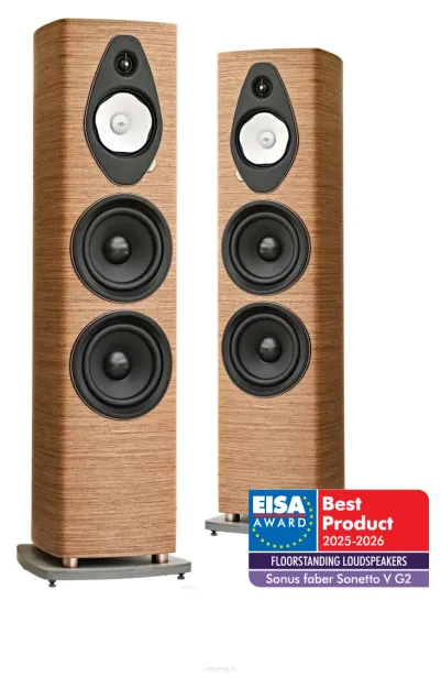 Sonus Faber Sonetto V G2 kolumny głośnikowe, podłogowe - Nagroda EISA 2025-2026