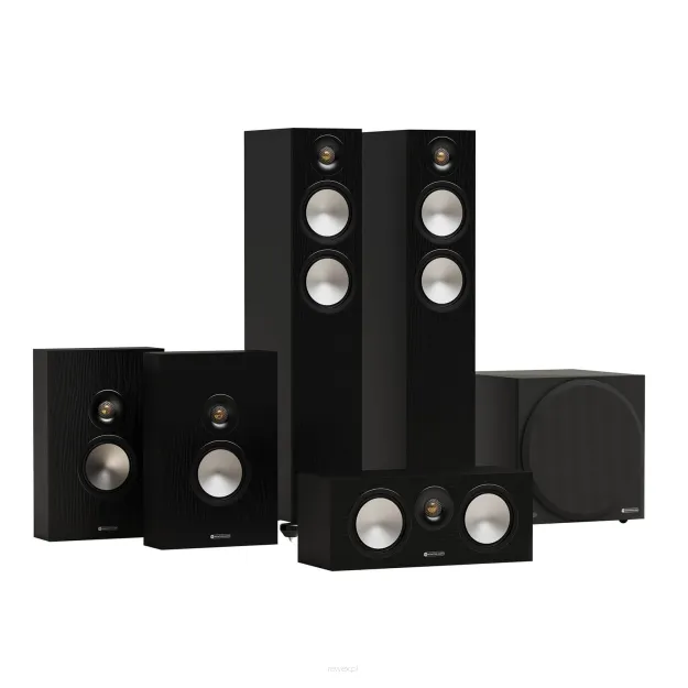 Monitor Audio Bronze  7G 5.1SET 300 / On Wall /Centre / Sub Vestra W10 Zestaw Głośników Kina Domowego