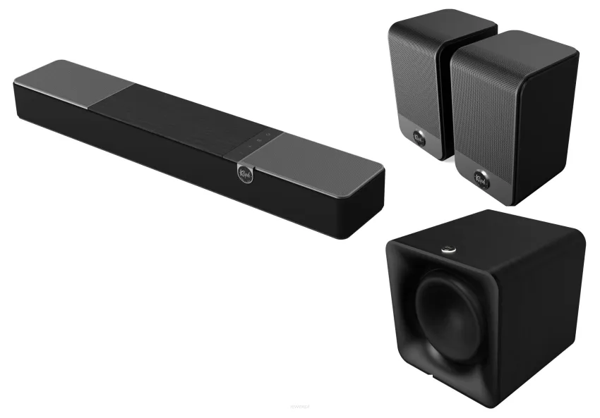 Klipsch Flexus Core 100 / Sub 100 EUA / Surr 100 EUA soundbar z subwooferem i głośnikami surround